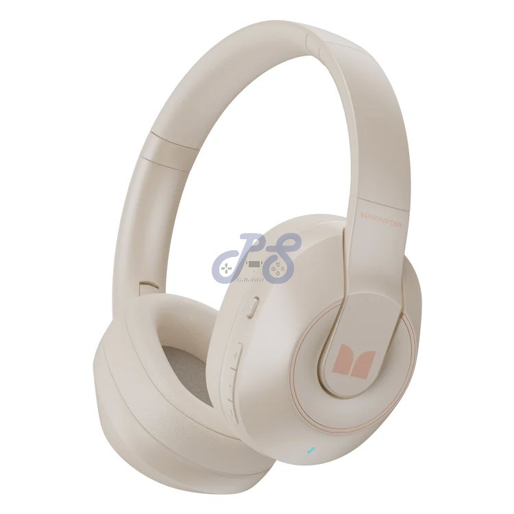 monster storm xkh01 wireless headphones white