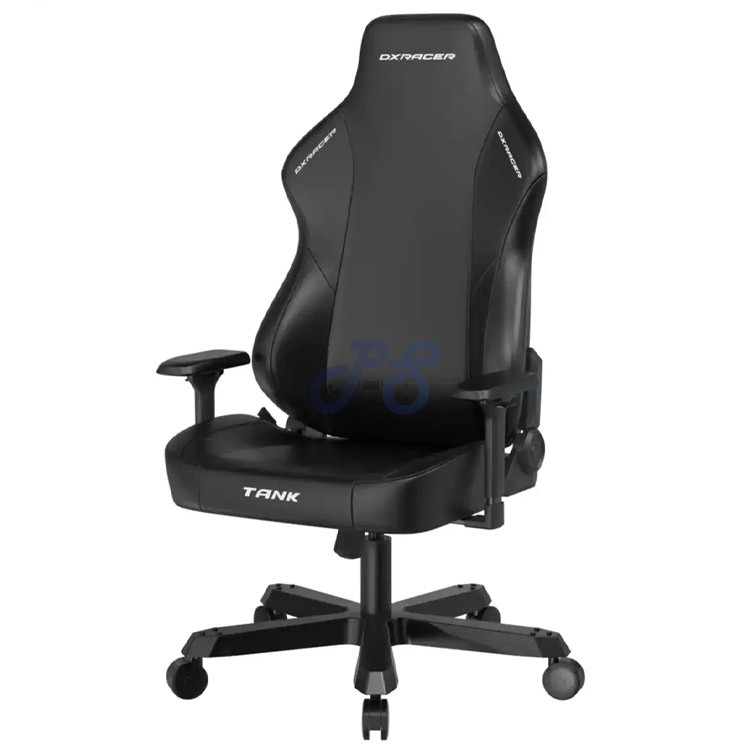 dxracer tank super plus gaming chair black epu leatherette