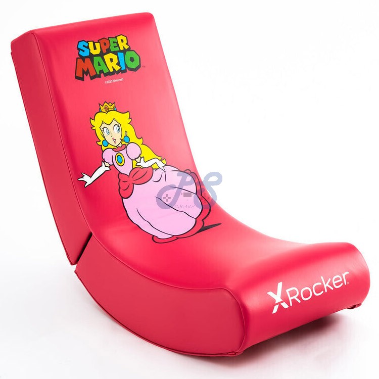 xrocker super mario allstar floor rocker peach joy edition