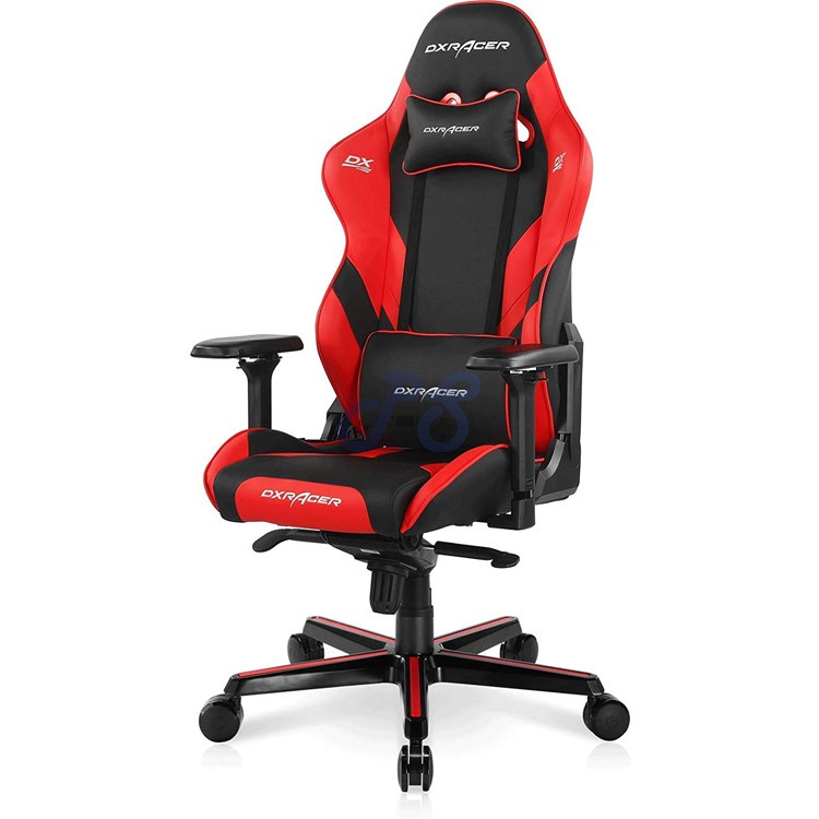 dxracer gladiator series gaming chair black red