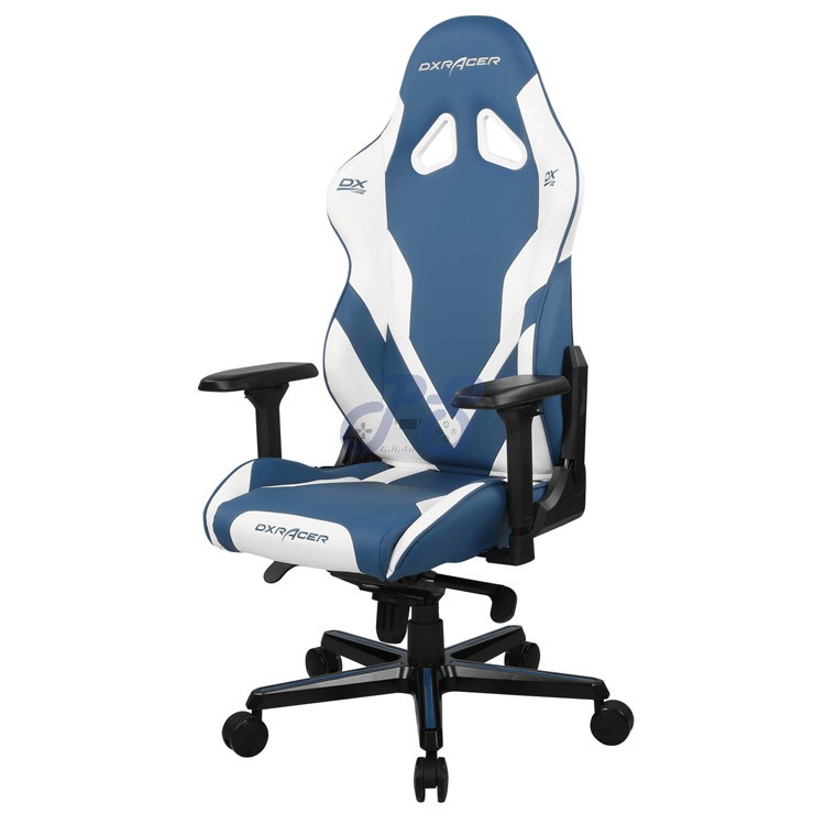dxracer gladiator series gaming chair bluewhite