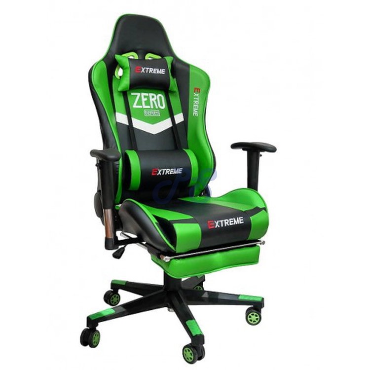extreme zero gaming chair green