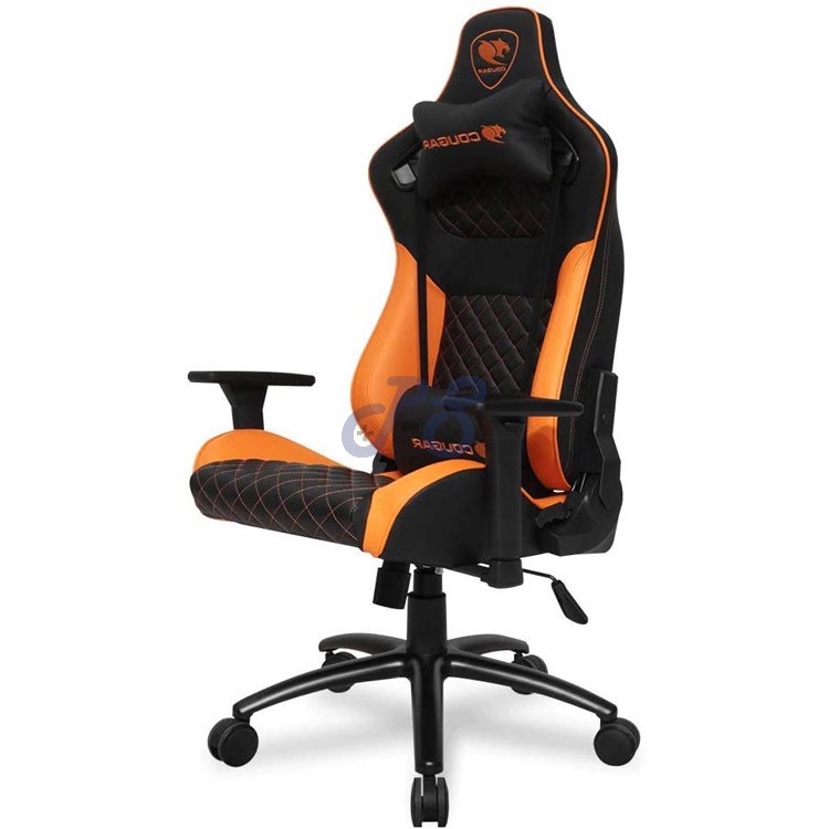 cougar explore s gaming chair orange