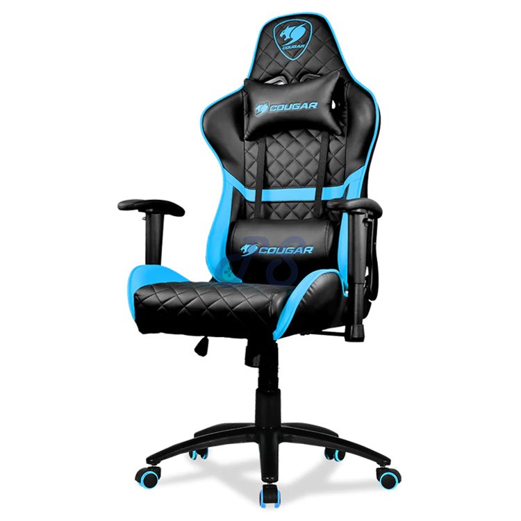 cougar armor one gaming chair blue