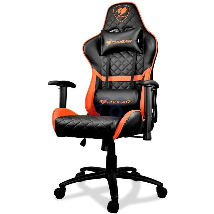 cougar armor one gaming chair orange