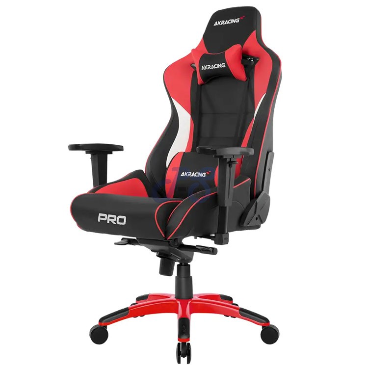 akracing master series pro gaming chair red