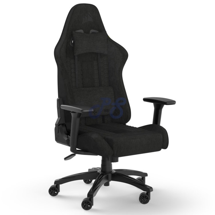 corsair tc100 relaxed gaming chair fabric black