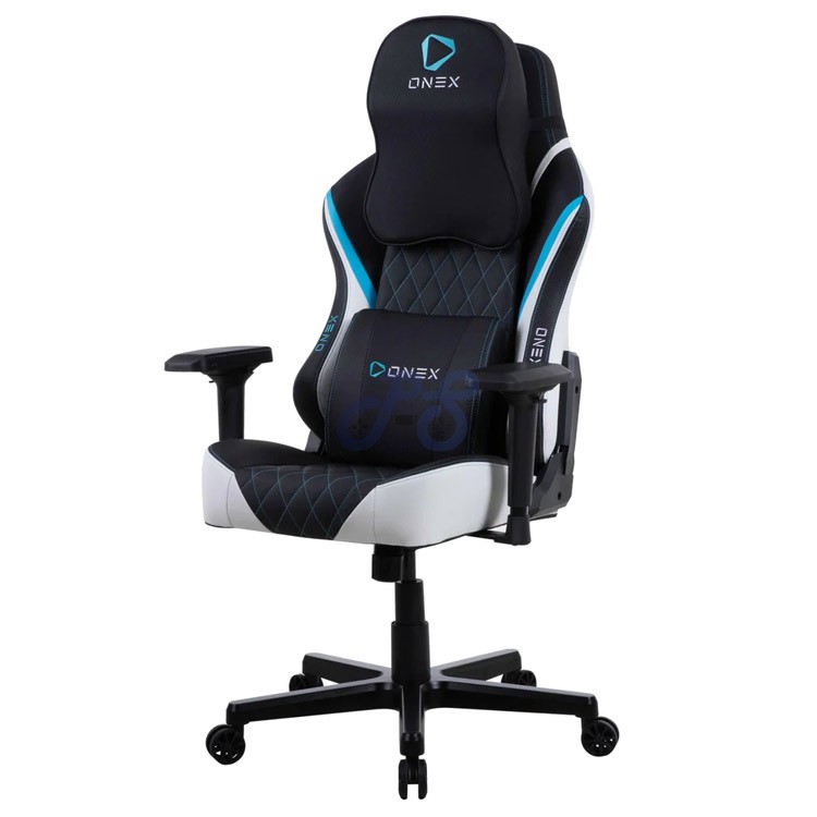 onex fx8 premium gaming chair blackbluewhite