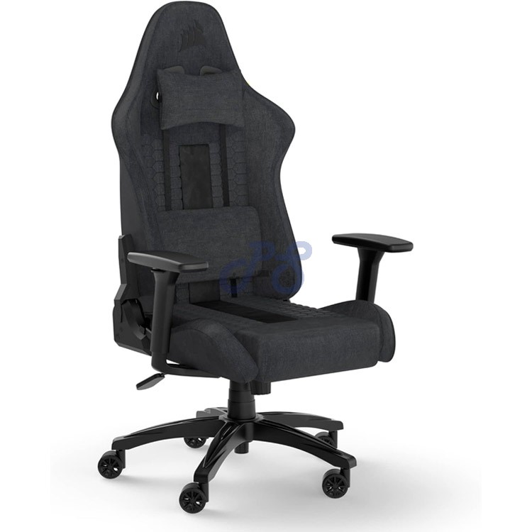 corsair tc100 relaxed gaming chair greyblack