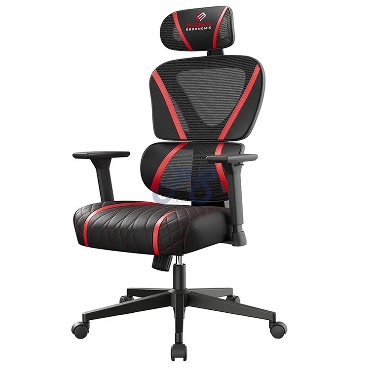 eureka norn gaming chair red