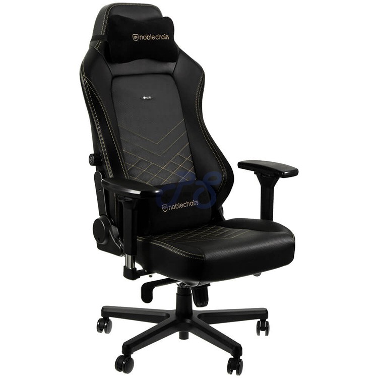 noblechairs hero black gold gaming chair