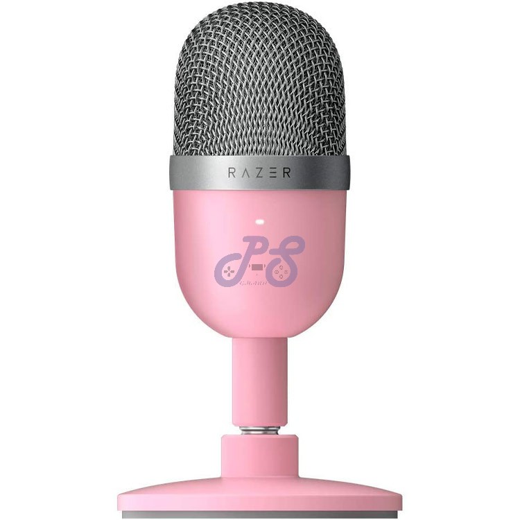 razer seiren mini usb microphone quartz pink
