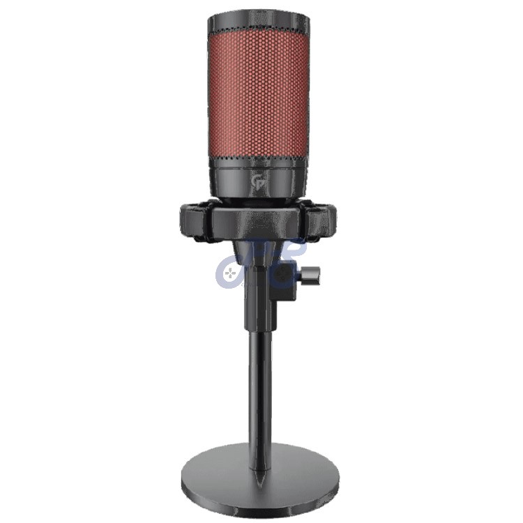 porodo pdx519 rgb condenser microphone black
