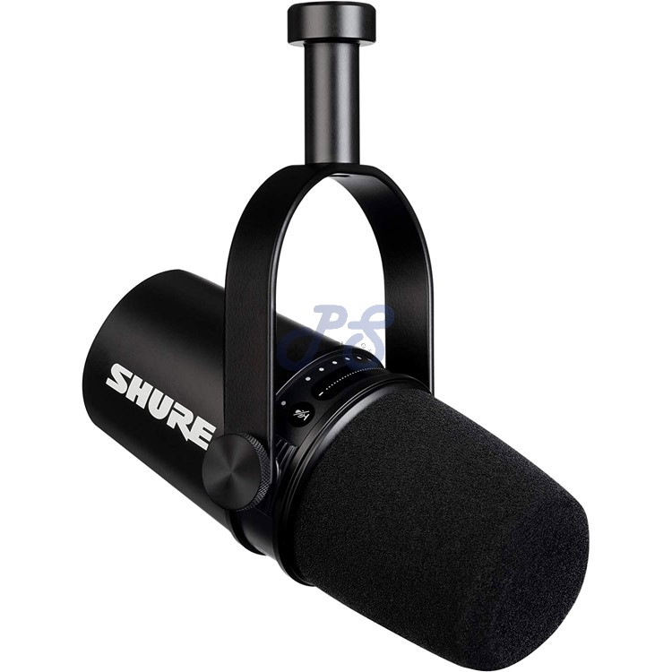shure mv7 microphone black