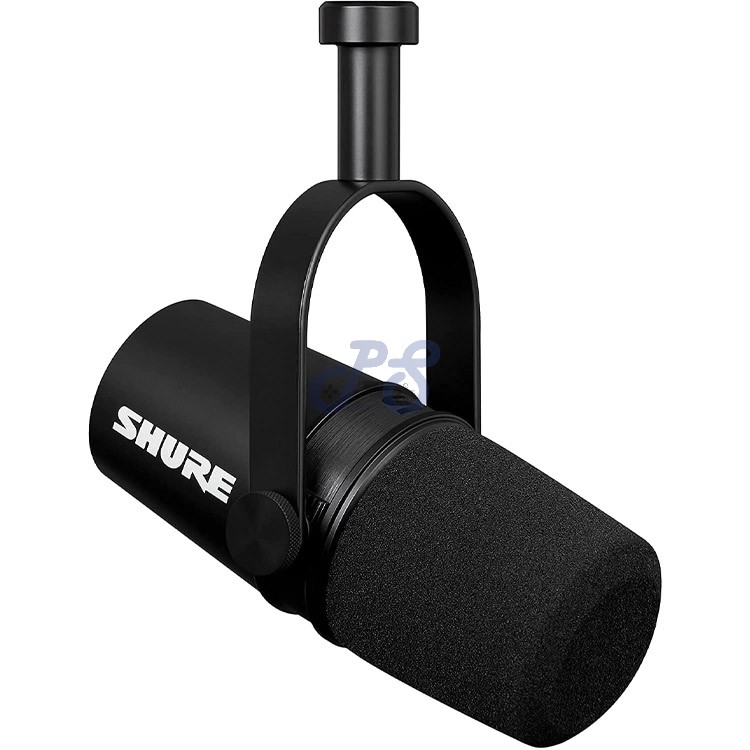 shure mv7x microphone black