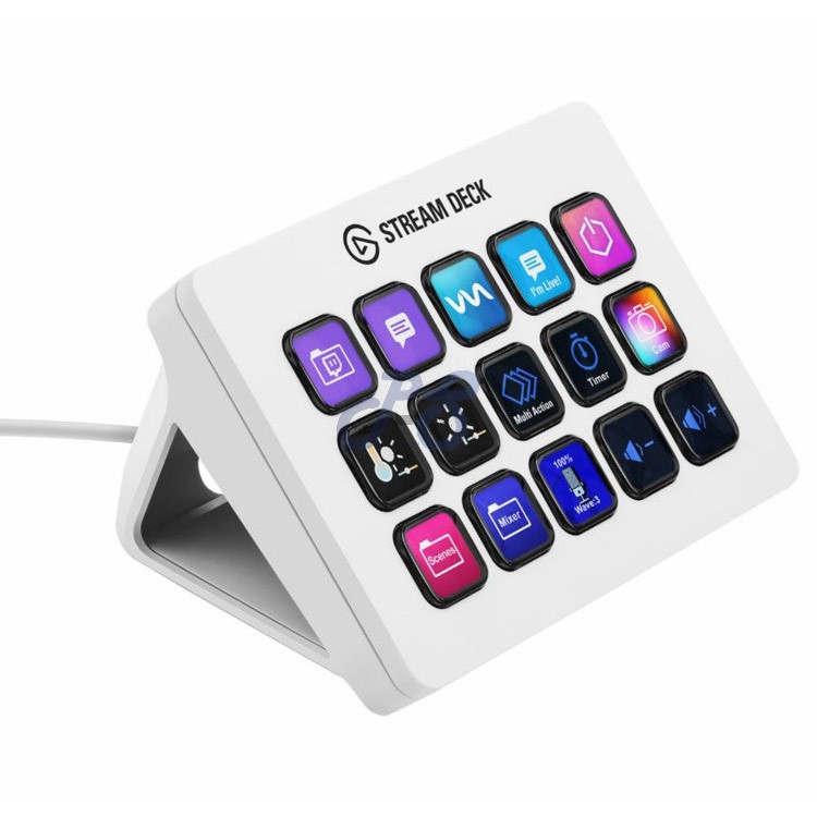 elgato stream deck mk2 white