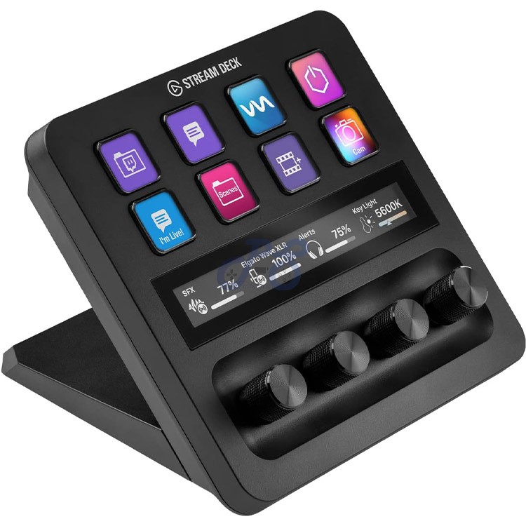 elgato stream deck plus studio controller