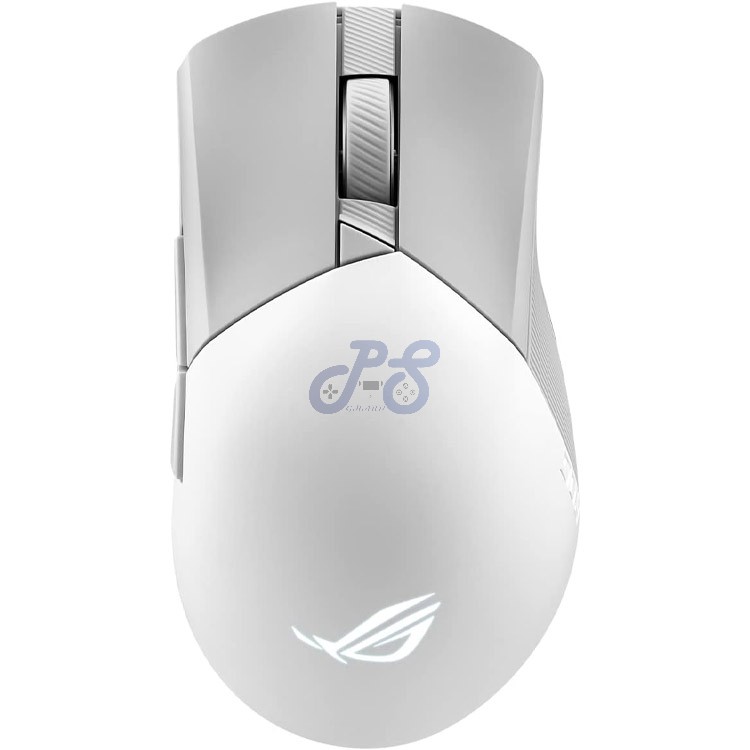 asus rog gladius iii wireless aimpoint gaming mouse white