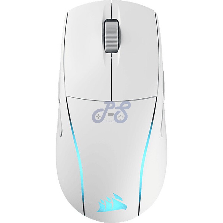 corsair m75 wireless lightweight rgb gaming mouse white