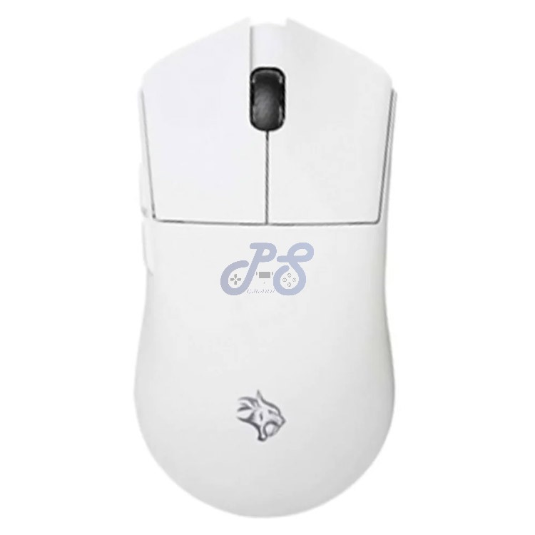 porodo lightfeather 7d wireless gaming mouse white