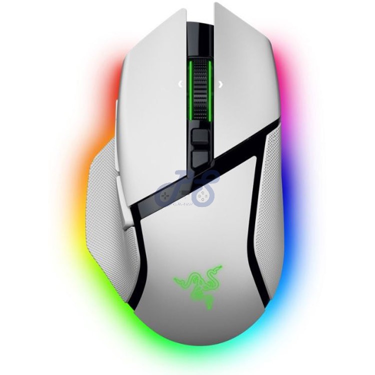 razer basilisk v3 pro 35k wireless gaming mouse white