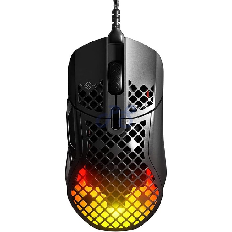 steelseries aerox 5 wired gaming mouse black