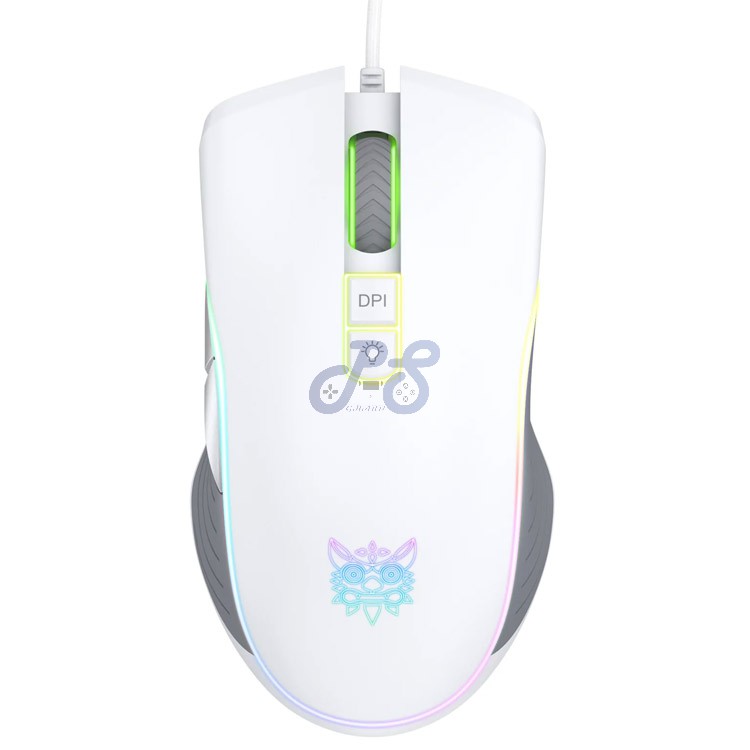 onikuma cw908 gaming mouse white