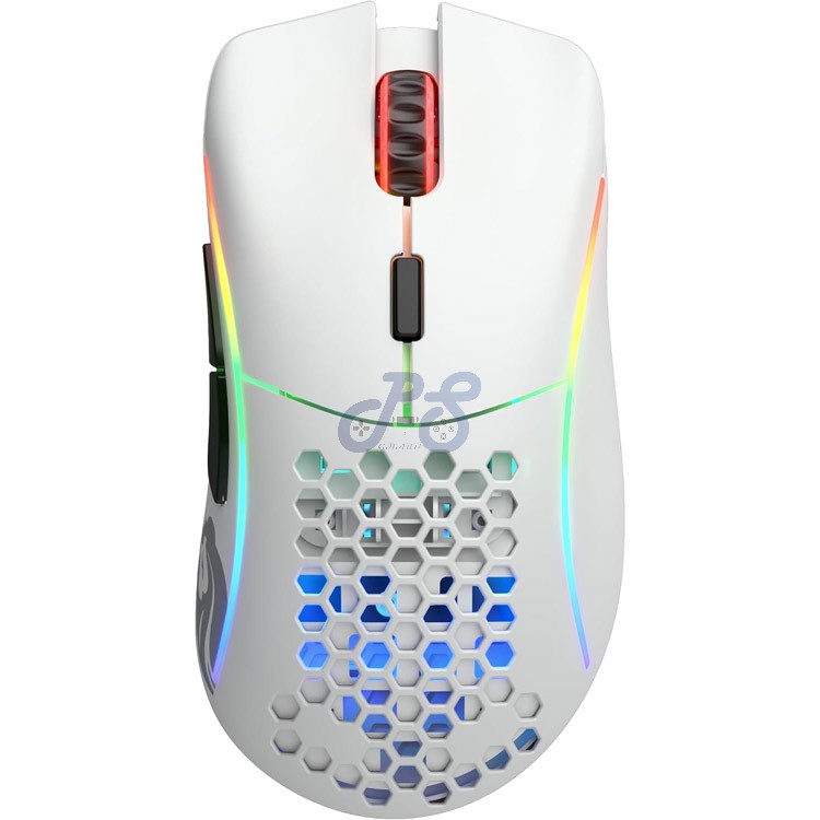 glorious model d wireless gaming mouse matte white