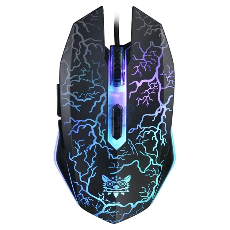 onikuma cw920 wired colorful gaming mouse
