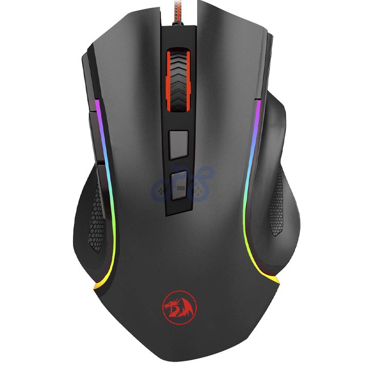 redragon griffin gaming mouse black