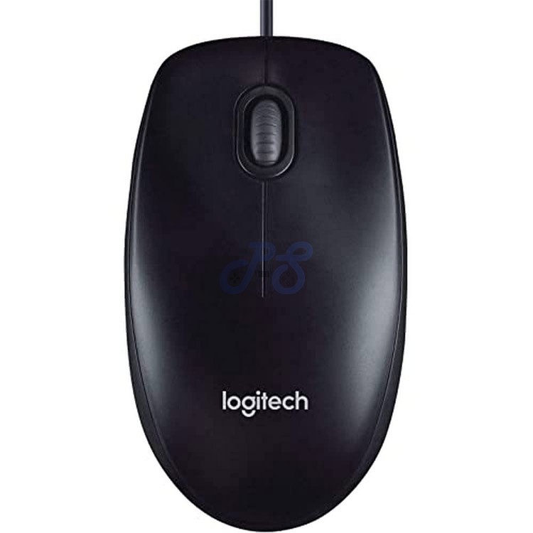 logitech m90 wired mouse black
