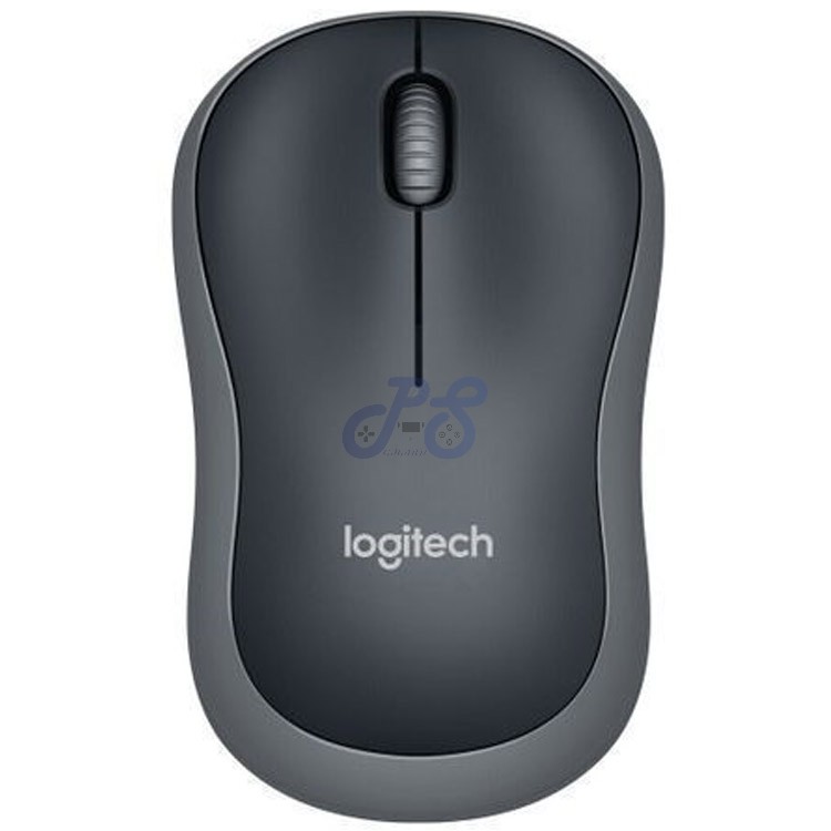 logitech m186 wireless mouse swift gray