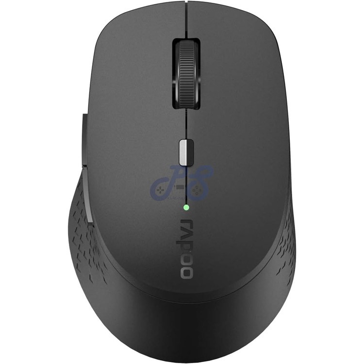 rapoo m300 wireless mouse black