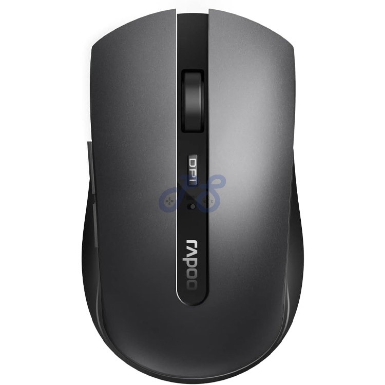 rapoo 7200m wireless mouse dark gray