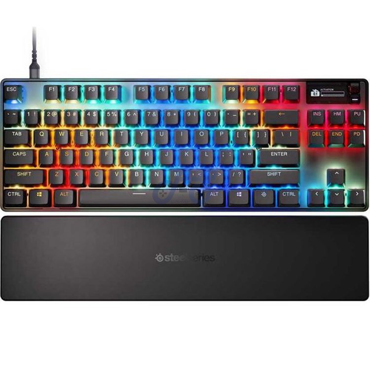 steelseries apex pro tkl gen 3 mechanical gaming keyboard omnipoint 30 switch black