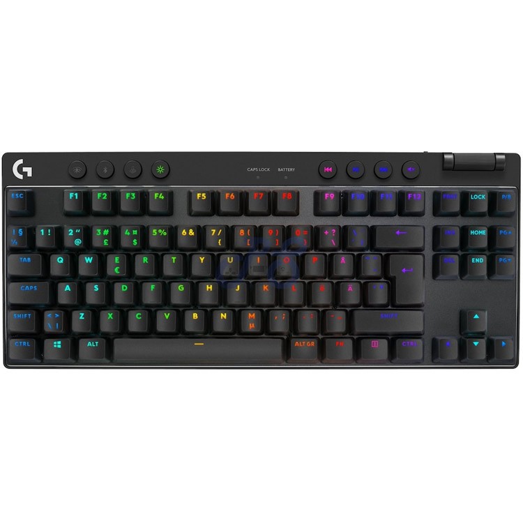 logitech g pro x tkl wireless mechanical gaming keyboard brown switch