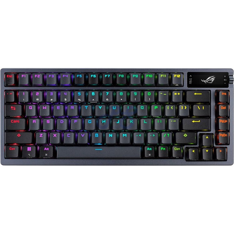 asus rog azoth wireless mechanical gaming keyboard rog nx red switch black