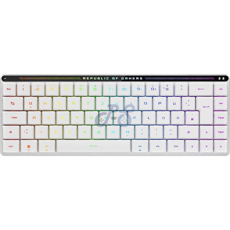 asus rog falchion rx low profile 65 wireless optical mechanical gaming keyboard rog rx red switch