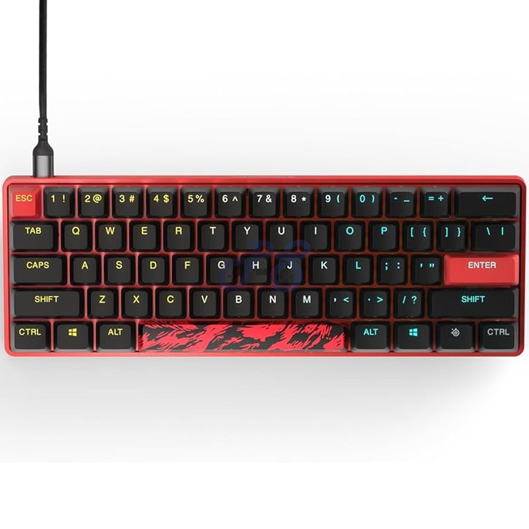 steelseries apex 9 mini gaming optical keyboard optipoint switch faze clan edition
