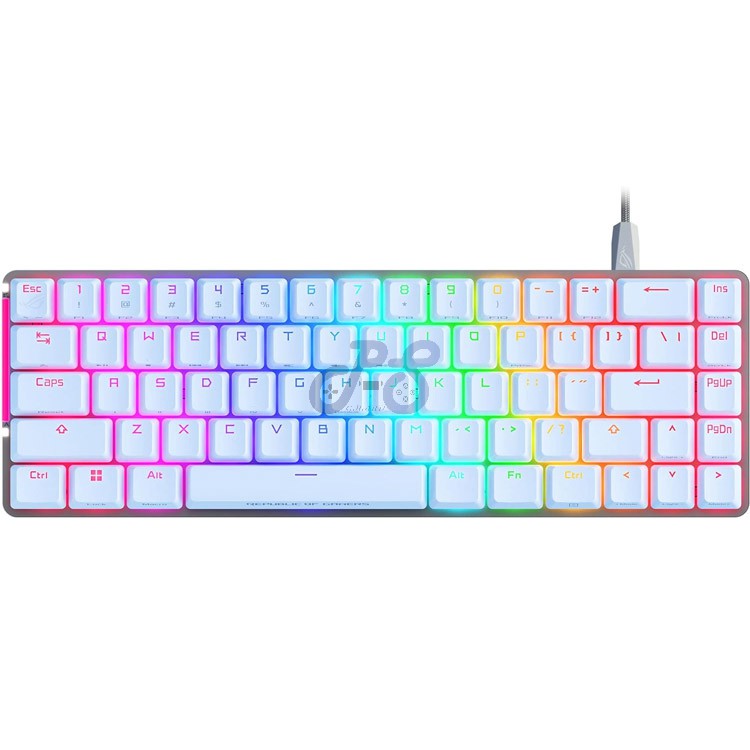 asus rog falchion ace mechanical gaming keyboard rog nx red switch white