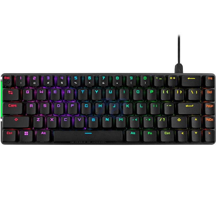 asus rog falchion ace mechanical gaming keyboard rog nx brown switch black