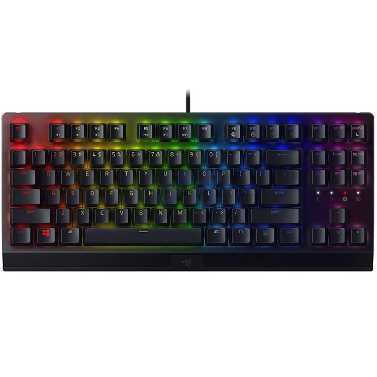 razer blackwidow v3 tkl gaming keyboard green switches