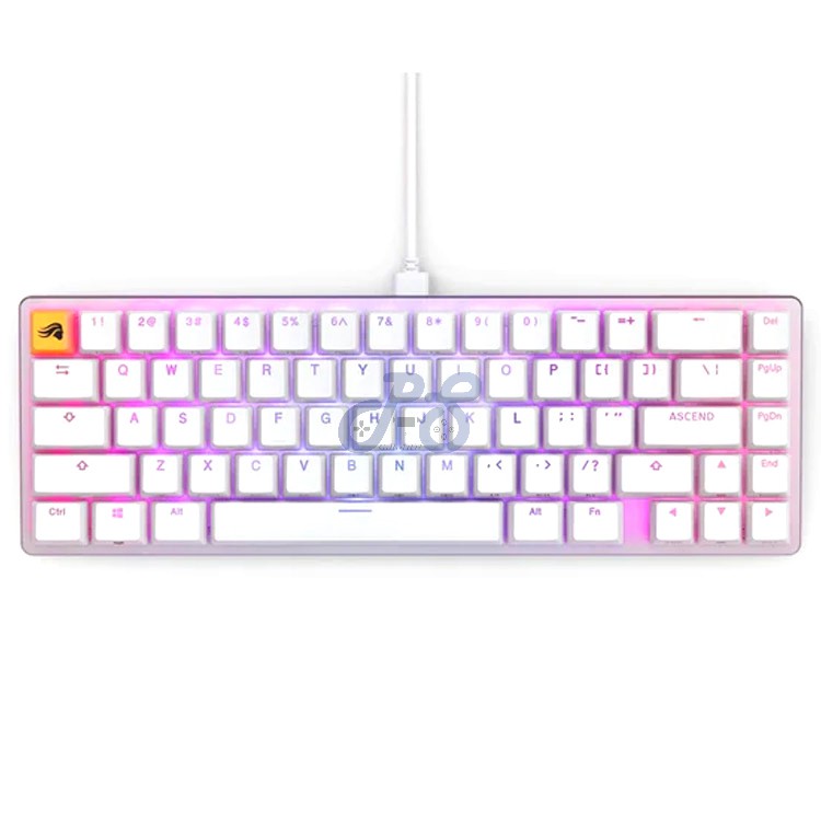 glorious gmmk 2 compact mechanical gaming keyboard white