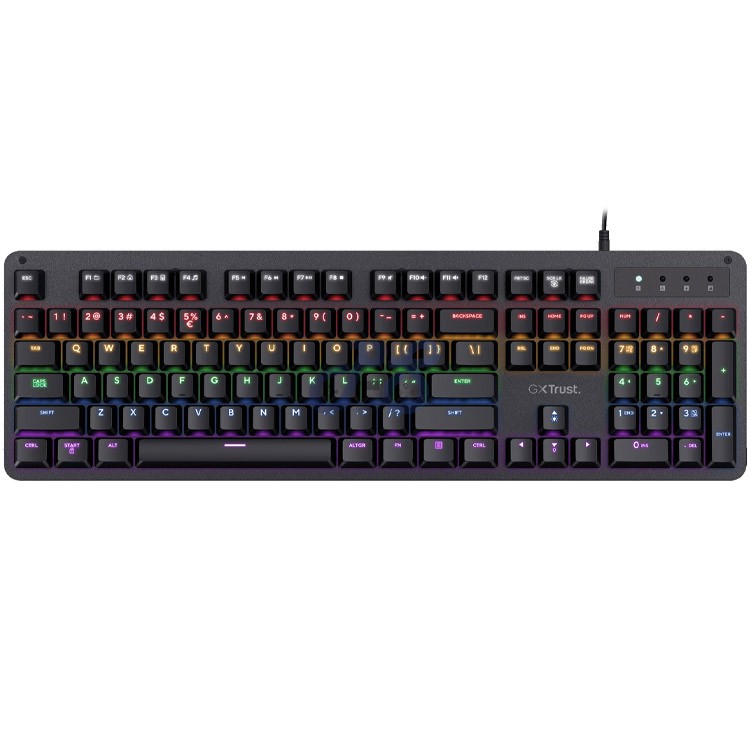 trust gxt mazz mechanical gaming keyboard