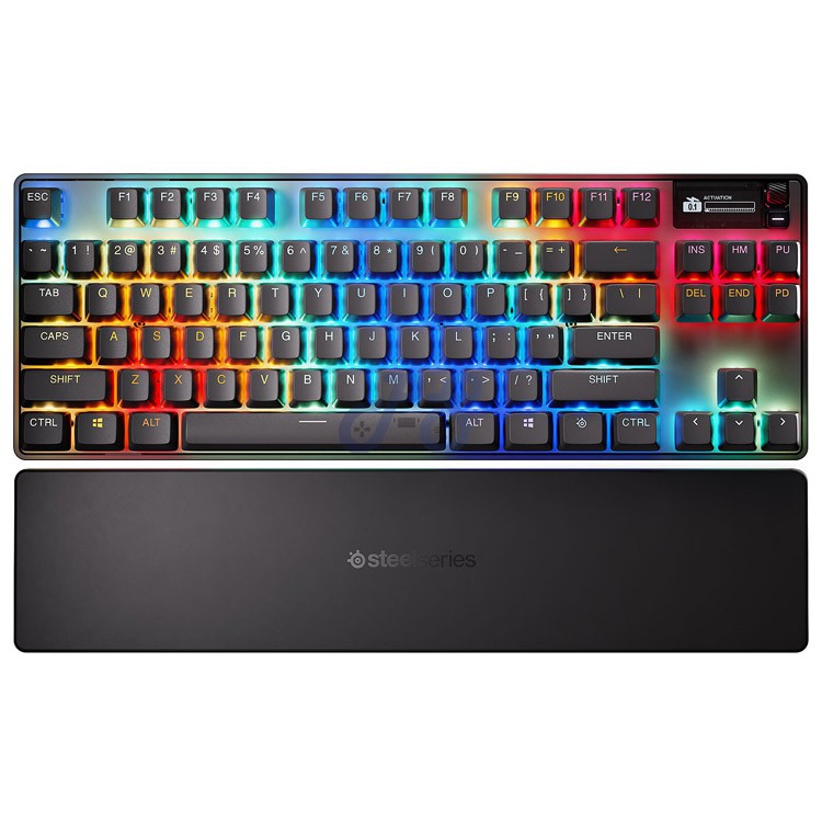 steelseries apex pro tkl wireless gen 3 mechanical gaming keyboard omnipoint 30 switch black