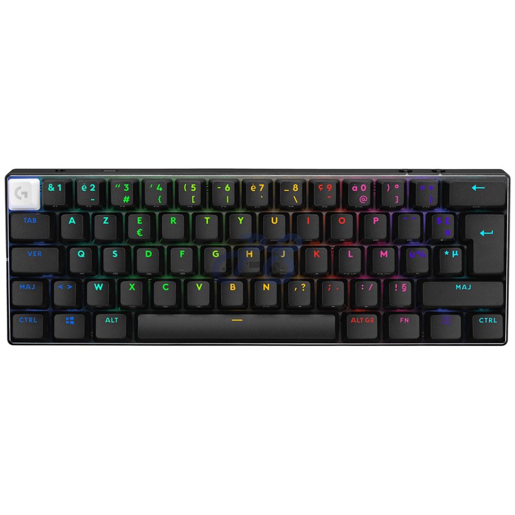 logitech g pro x 60 lightspeed wireless optical gaming keyboard tactile switch black