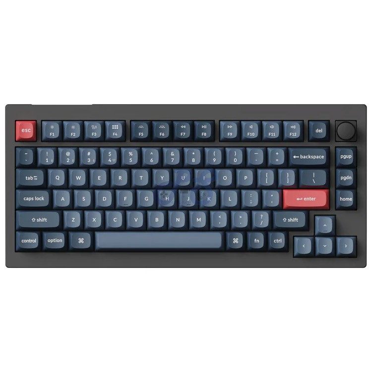 keychron v1 max wireless custom mechanical keybaord gateron jupiter red switch