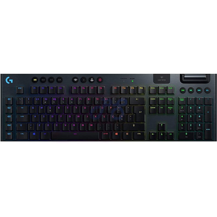 logitech g915 lightspeed mechanical keyboard gl clicky switch