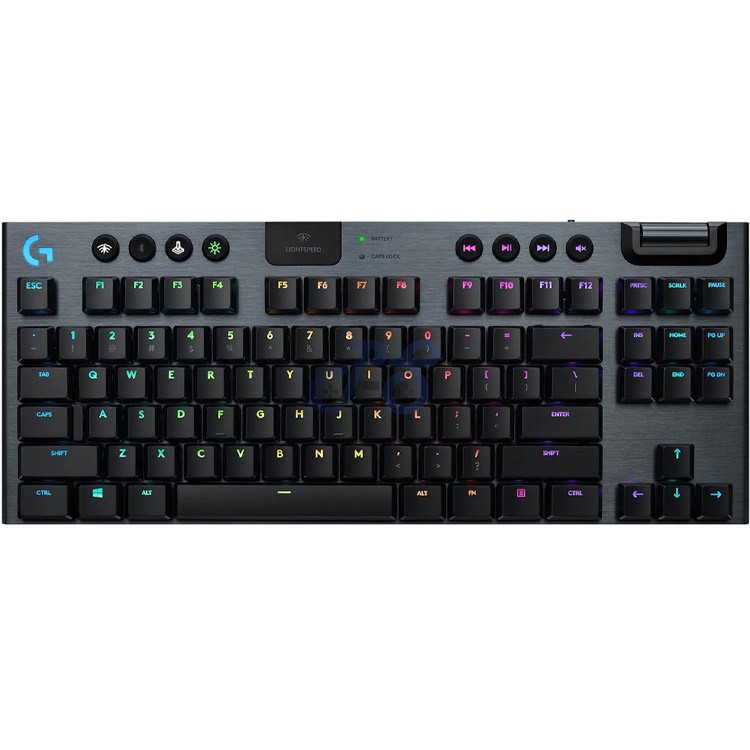 logitech g915 tkl wireless mechanical keyboard gl tactile switch black