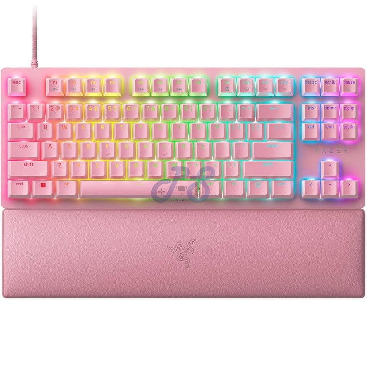 razer huntsman v2 tkl optical gaming keyboard red switch quartz
